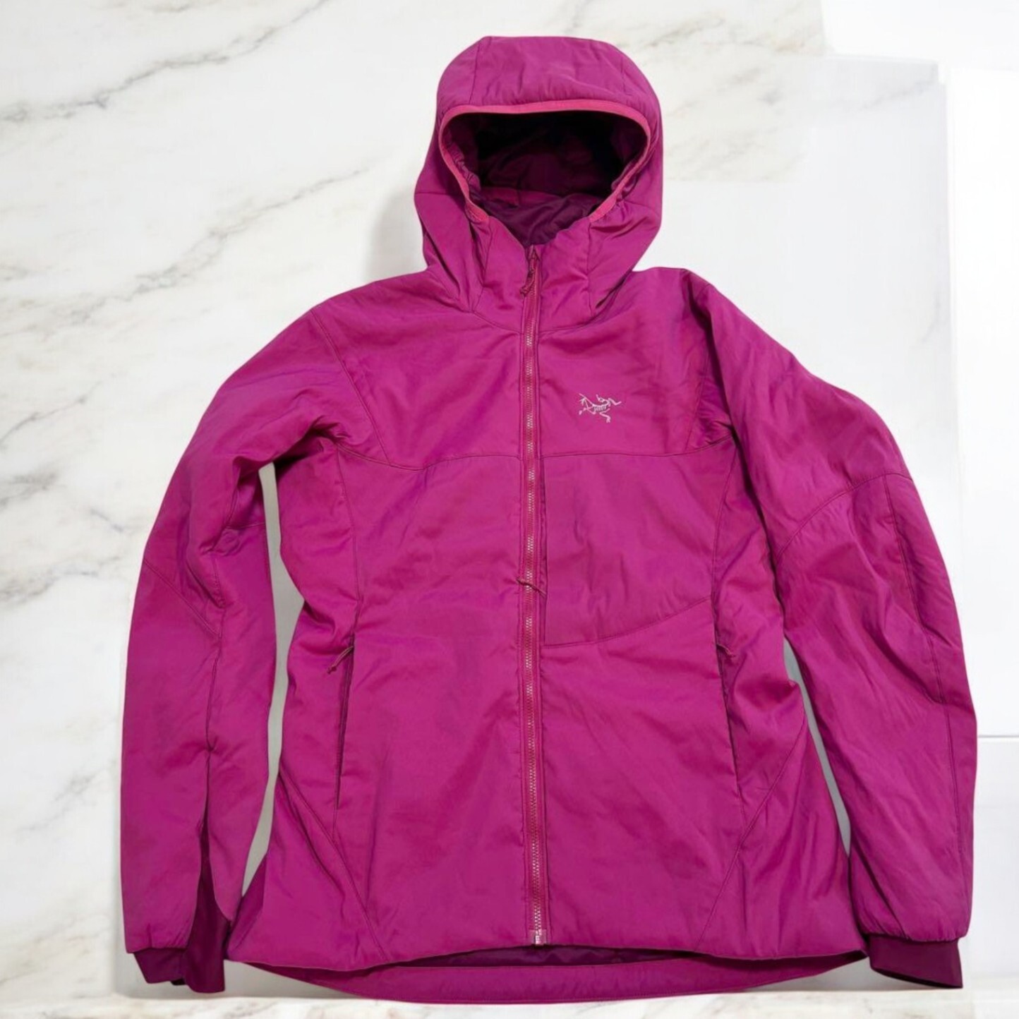 Arc'teryx Giacca Nylon Rosa Parka Casual Outdoor Cappotto Unisex Autunno Inverno
