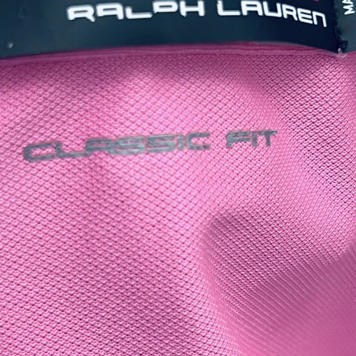 RLX Ralph Lauren Pink Polo Sleeveless Collar Snaps Polyester/Recycle Top Sz SP - Picture 9 of 10