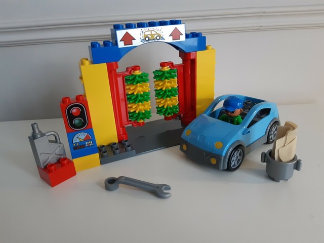 lego duplo car wash
