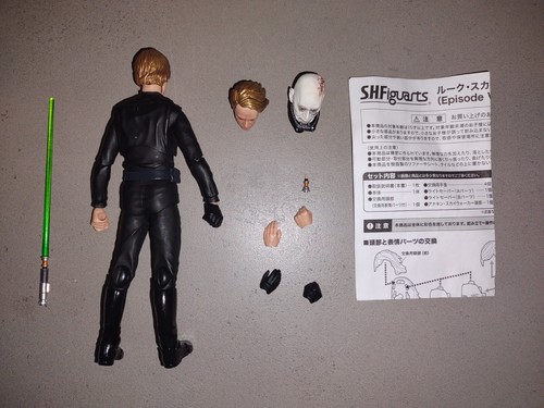 S.H. Figuarts Star Wars Luke Skywalker Episode VI US sh ROTJ Bandai Authentic 6" - Picture 2 of 2