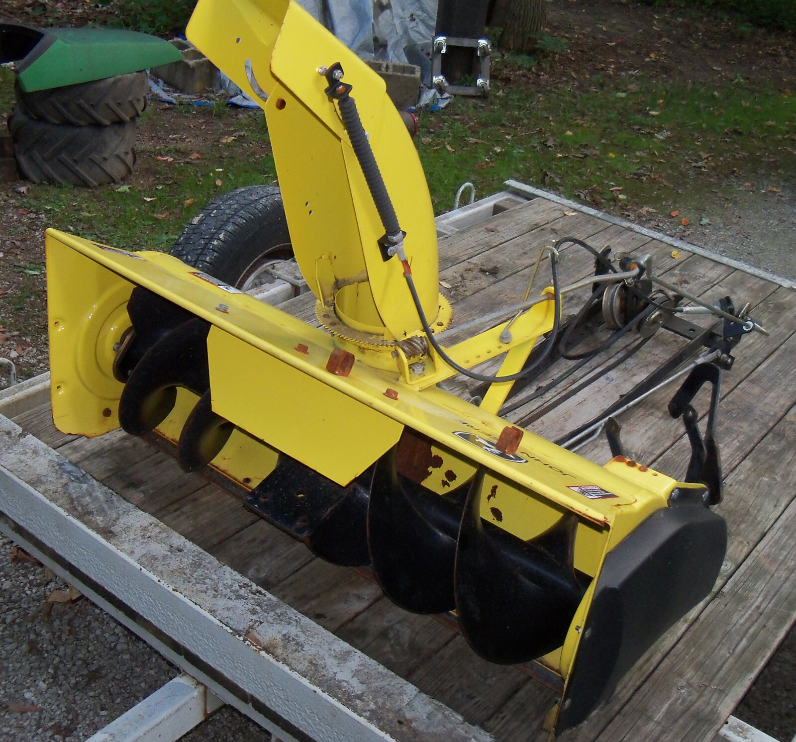 JOHN DEERE GT GT235 42 Snowthrower Snow Blower PICKUP, SANDUSKY OHIO