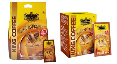 King Coffee Instant Cafe Sua Vietnamese Coffee Bag 1kg/200g | eBay