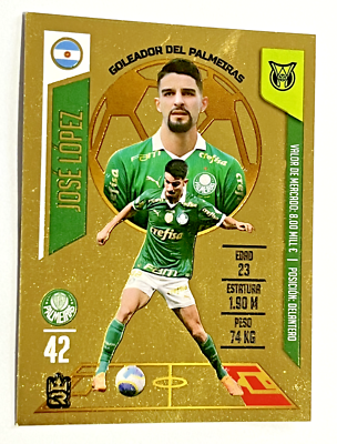 2024 The Kings Of Soccer 3R Sticker #326 JOSE LOPEZ SA Palmeiras