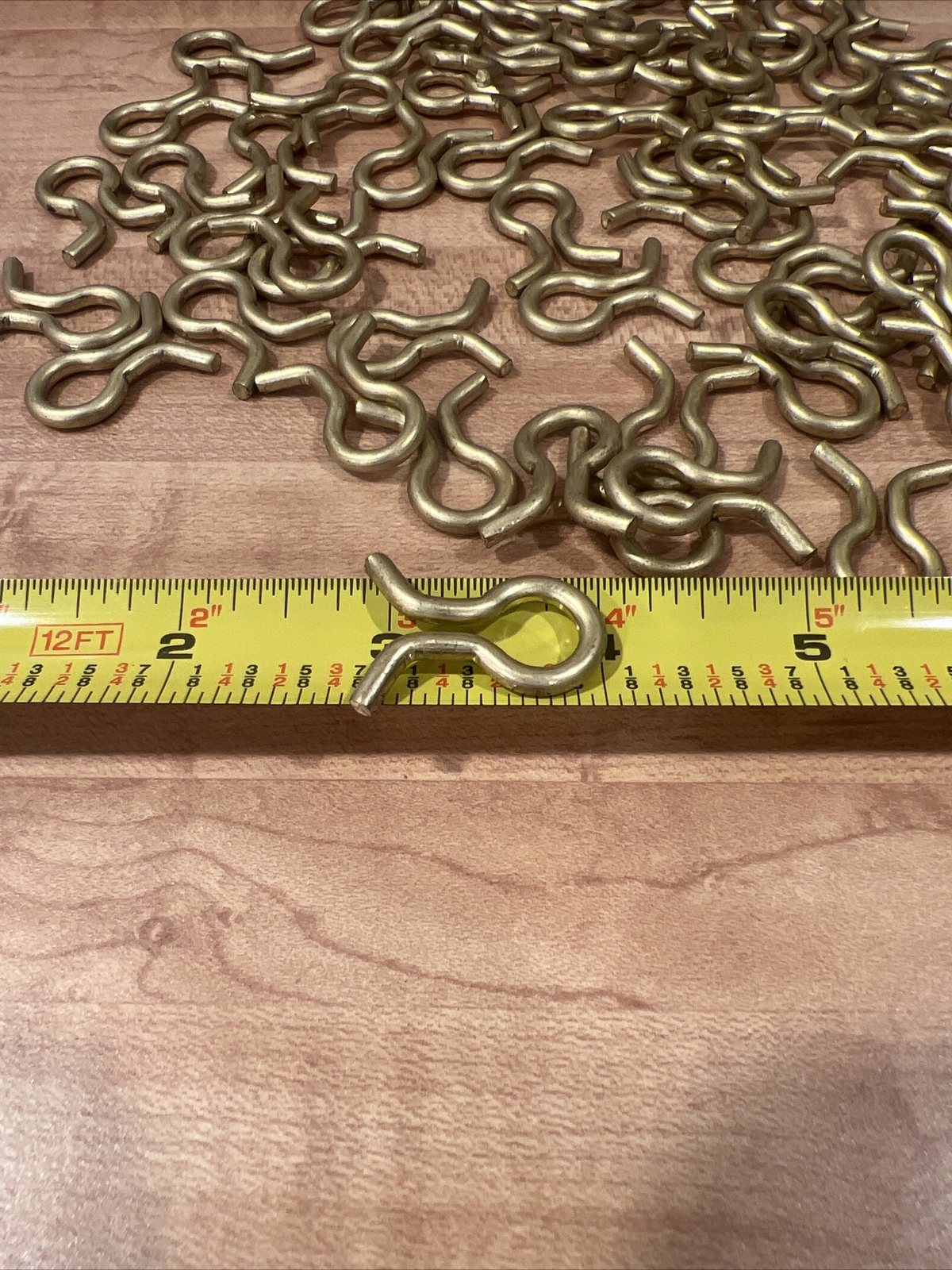 1000 Pcs Brass Downrigger Mold Eyes Eyelets for Lead Weight Molds