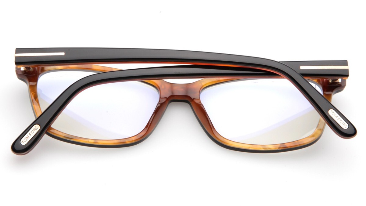 NEW TOM FORD TF5713-B 005 Black Eyeglasses Frame 51-15-140mm  display picture 3