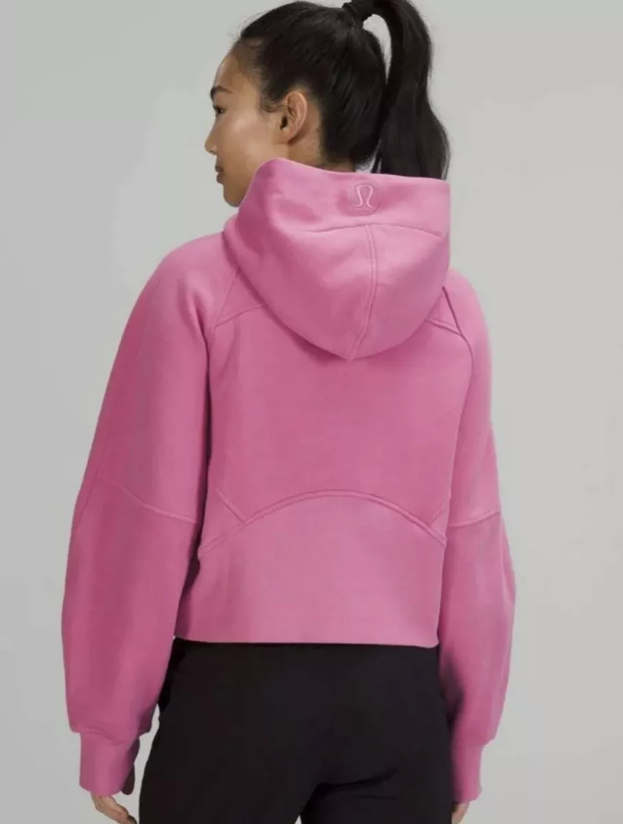 NWT- Lululemon Oversized Scuba Half Zip- Pink Blossom- M/L