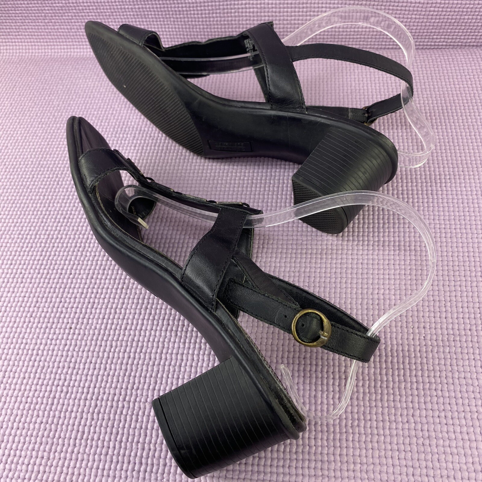 Classic Elements Shoshanna Square Toe Block Heel … - image 5