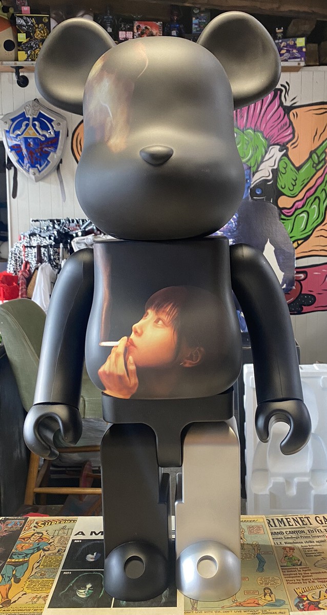 Bearbrick 1000% Black Scandal Ideal Self Yohji Yamamoto Suzume