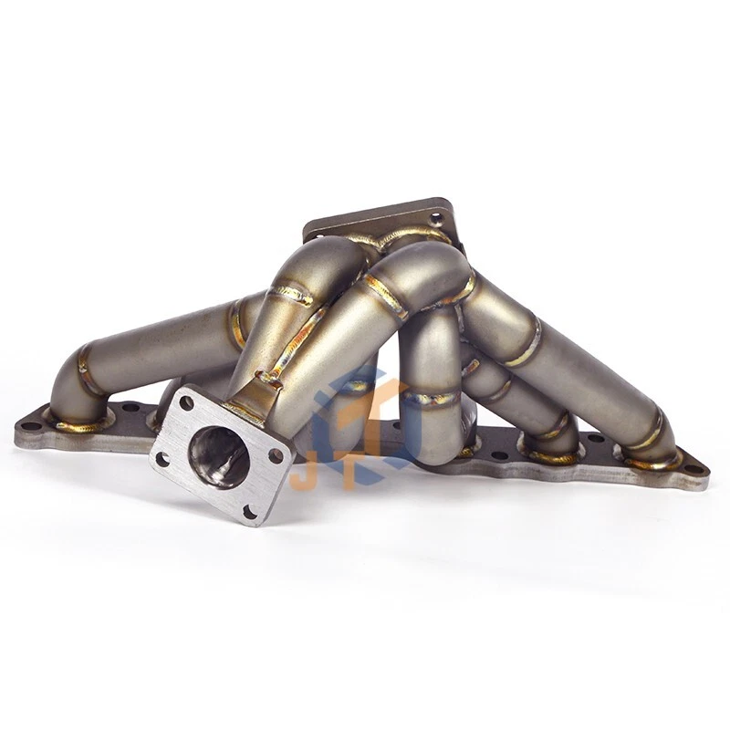 Colector turbo único para Toyota Supra Mk4 Lexus GS300 SC300 IS300 2JZGE T4 Foto 3 de 4