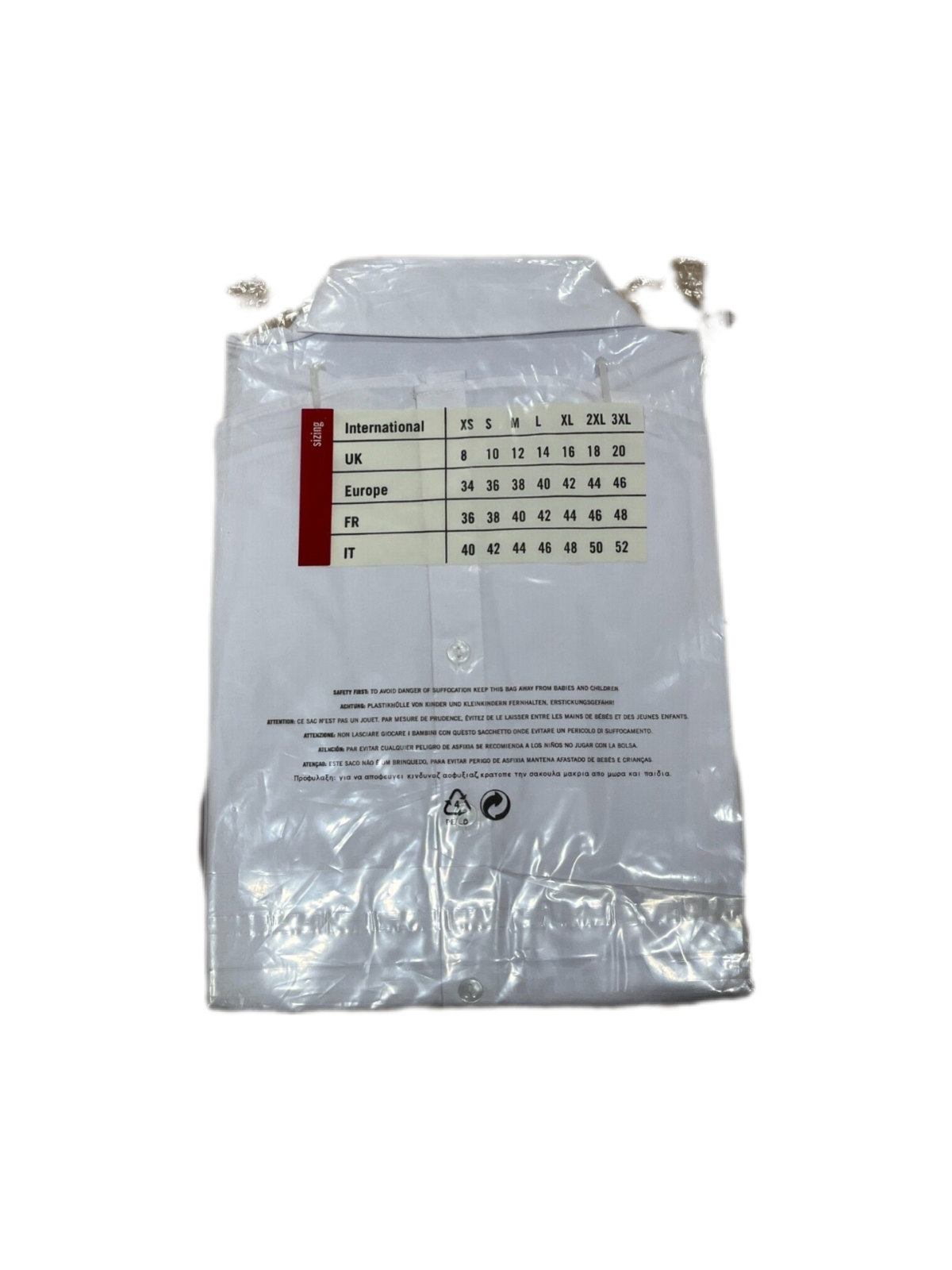 Womens WHITE Work office Shirt long Sleeve Business funeral. Fruit Of The Loom eBay