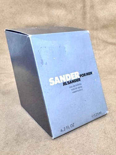 Sander For Men Eau De Toilette By Jil Sander 125 ML SPRAY DISCONTINUED - Picture 2 of 6