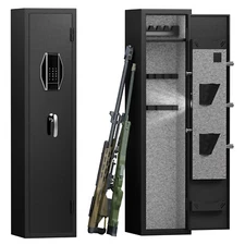 3-4Gun Safe For Rifles And Pistols Password Gun Safe Multiple Functions Gun Safe