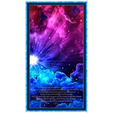 In The Beginning First Book Of Bible Genesis Chapter 1 Cotton Fabric QT