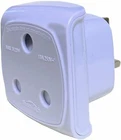 ShaniTech South African to UK Earthed 3 Pin Travel Adaptor Adapter BS8546 Plug