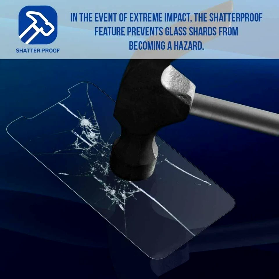 Protector de pantalla de vidrio templado Skinomi iPhone X iPhone 11 Pro iPhone Xs paquete de 3 Foto 4 de 4