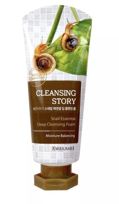 snail essential deep cleansing foam