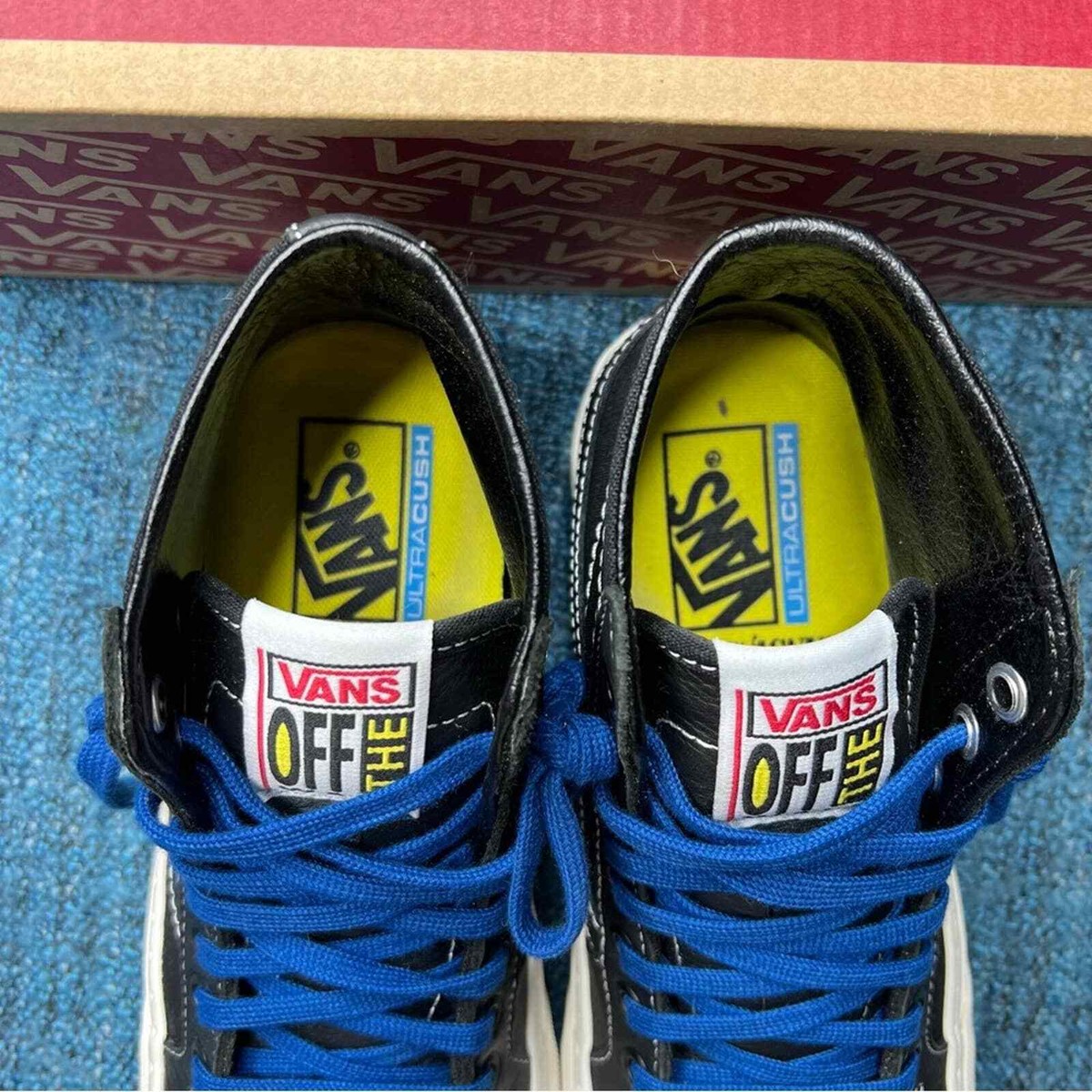 Vans Sk8 Hi 138 Decon Wade Goodall Star Sneakers in Black Vans Sk8 Hi 138 Decon Wade Goodall Star Sneakers in Black