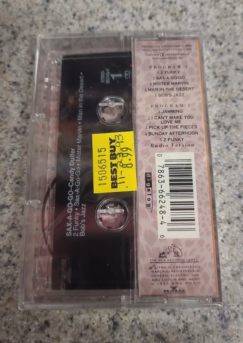 Candy Dulfer - Sax-A-Go Go Cassette SEALED