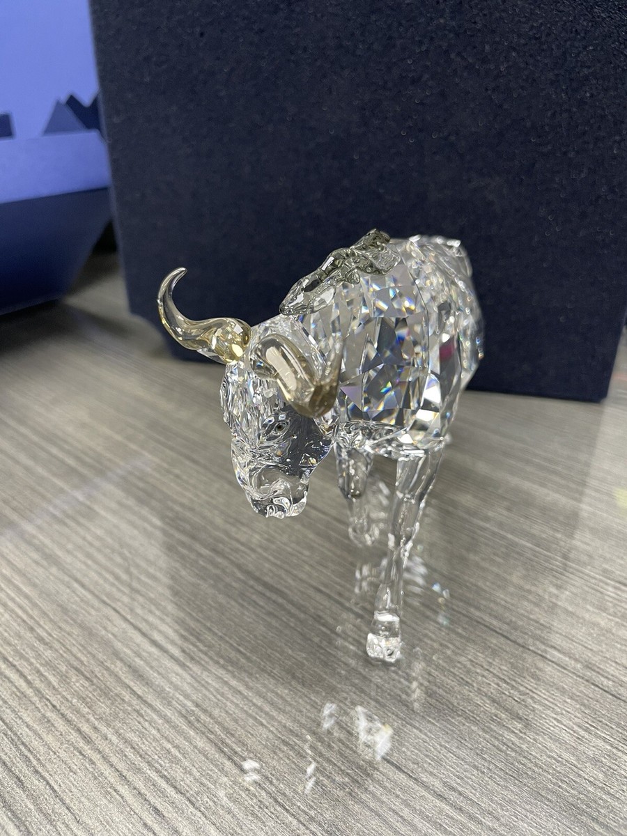 SWAROVSKI スワロフスキー クリスタル Gnu ヌー 置物 SWAROVSKI スワロフスキー クリスタル Gnu ヌー 置物 - メルカリ