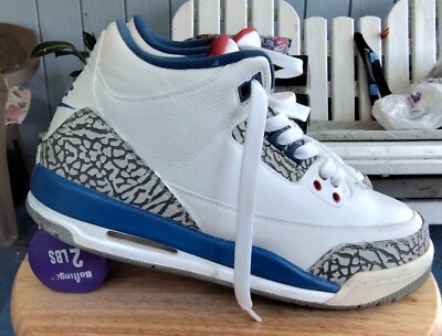 Size 6 - Jordan 3 Retro OG Mid True Blue | eBay