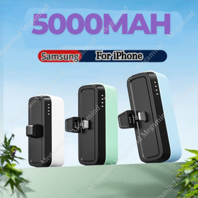 5000mAh 2.1A Portable Power Bank Mini Pocket Battery Charger For Android iPhone