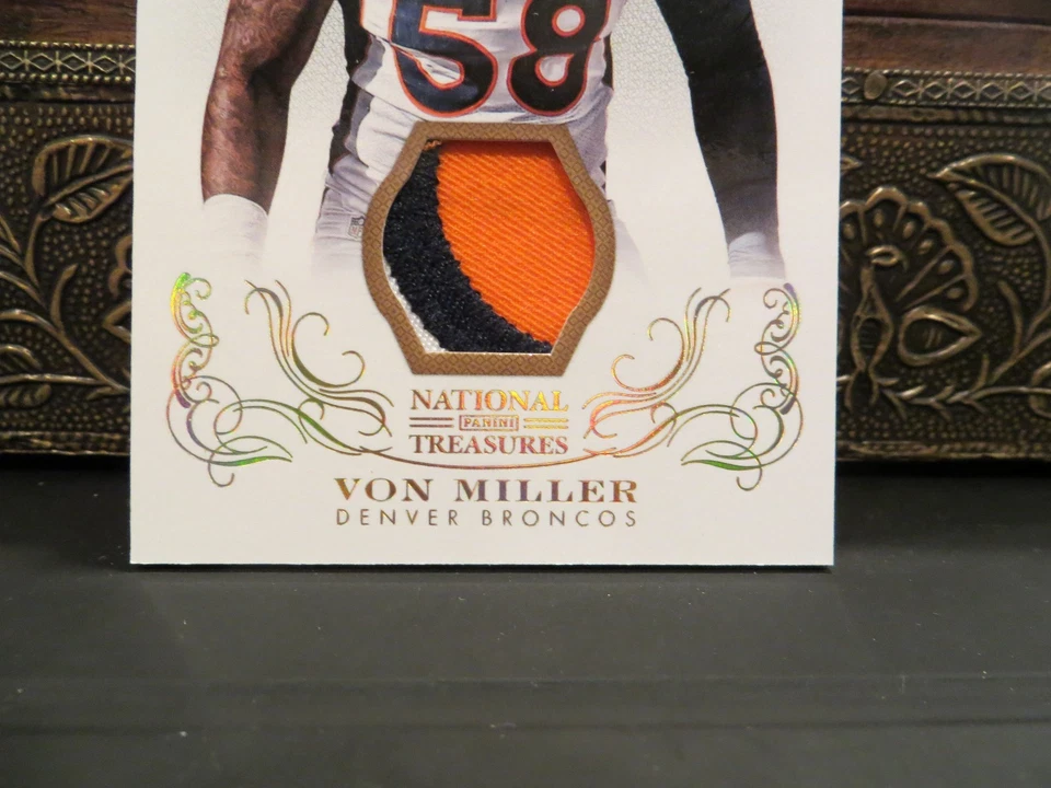 National Treasures Century Materials Prime Jersey Broncos Von Miller 21/25  2013 - Image 2 of 4