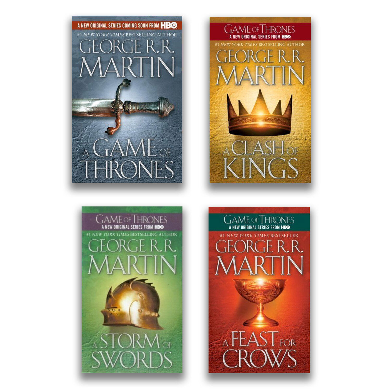 Game of Thrones Books in Order (George R.R. Martin)