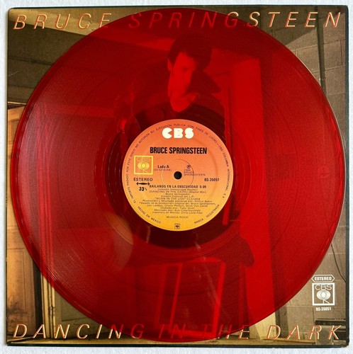 BRUCE SPRINGSTEEN -Dancing In The Dark- Ultra Rare Mexican Red Vinyl 12” (Vinyl)