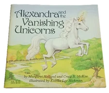 "Alexandra and the Vanishing Unicorns" Softcover Mini Book 1986