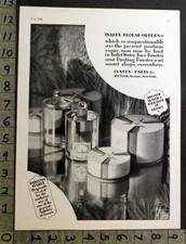 1928 ISABEY FRENCH PARIS PERFUME FRAGRANCE BEAUTY COLOGNE FACE POWDER AD 31772