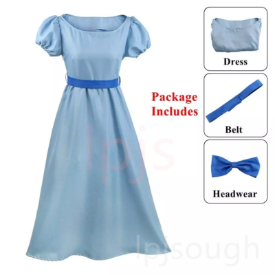 short wendy darling dress Wendy Costume