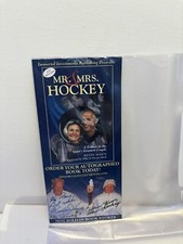 GORDIE HOWE Tribute To The Greatest Couple Mr And Mrs Hockey AUTO 🏒