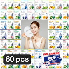 【Orangeroses】 60 pcs Vital Ampoule Sheet Mask, Korean Cosmetic ( 10 types x 6ea)
