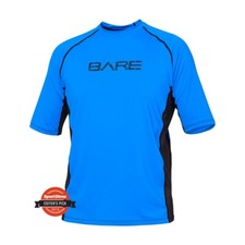 Bare Sunguard Men's Rash Guard - Short Sleeve, Ideal for Water Sports