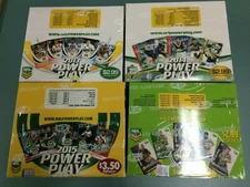 ESP NRL POWER PLAY TRADING CARD FACTORY BOX x 4 + Album-2013-2016