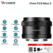 7artisans 27mm F2.8 APS-C Auto Focus STM Prime Lens Fr Nikon Z Mount Zfc Z50 Z30
