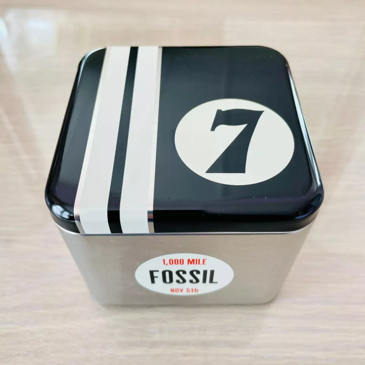 Fossil watch storage box cheap