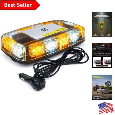 Durable Waterproof Strobe Light with 15 Flash Patterns for Vehicles