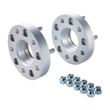 EIBACH SYSTEM-4 20MM WHEEL SPACERS FOR FORD MUSTANG T8 FRONT 05- PAIR SILVER