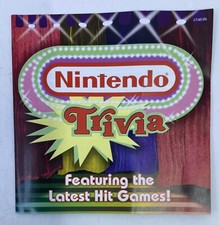 Nintendo Trivia GBA Game Boy Advance 2004 Insert C/T-AGS-USA