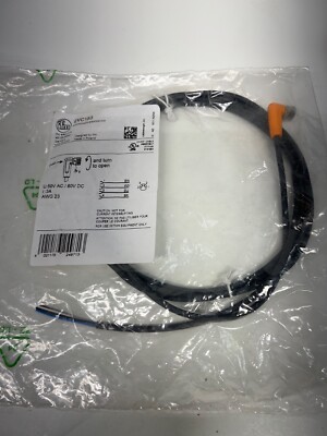 IFM EVC153 ADOAF040MSS0002H04 FEMALE CORDSET 50VAC/60VDC 3A AWG 23.