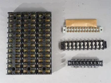 LOT of Miscellaneous Terminal Block Chassis Barrier Strips GE Kulka