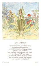 Flei&szlig;bildchen Heiligenbild Gebetbild " IDA BOHATTA " Holy card Ars sacra" H296"