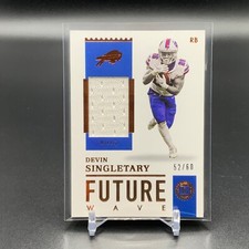 2020 Panini Encased - Future Wave Materials #FW-14 Devin Singletary /60 GRC634