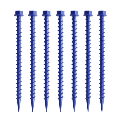 10PCS Glow in The Dark Tent Stakes Pegs Heavy Duty Plastics Camping Tarp Long - Picture 17 of 17