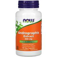 NOW Foods Andrographis Extract 400 Mg 90 Veg Capsules
