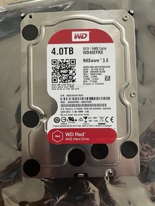 Western Digital Red NAS Hard Drive 4TB WD40EFRX 5400 RPM 64MB Cache SATA III