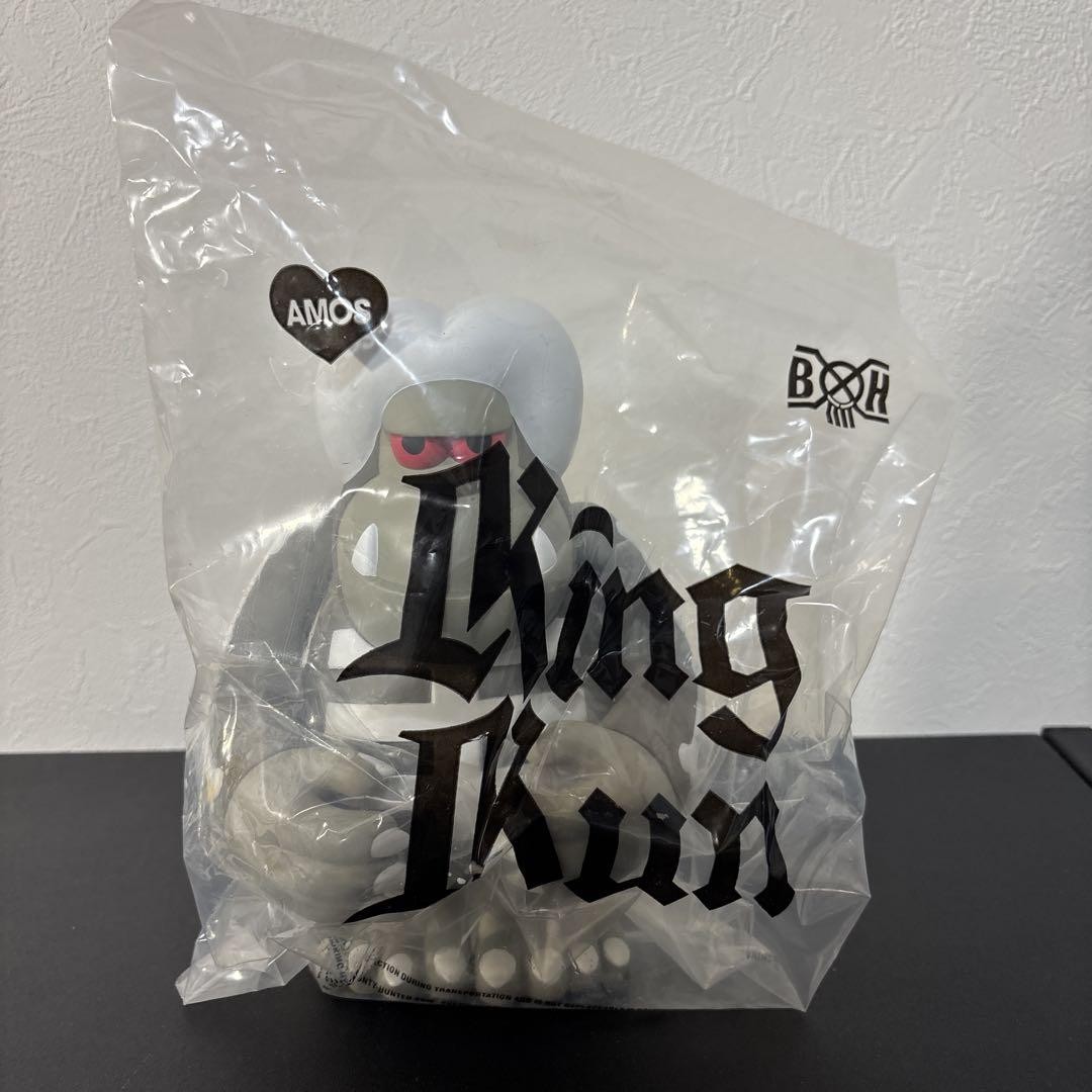 グレー bounty hunter x amos toy/king kun AMOS TOY Bounty Hunter King Kun Vinyl Toy Figure Rare King Ken