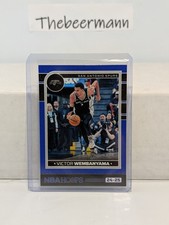 2024-25 Panini NBA Hoops Victor Wembanyama Blue Paper #165 San Antonio Spurs