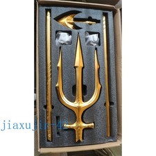In Stock HCMY Trident Aquaman 1:1 Steel Alloy 210cm Replica Model Collection Toy